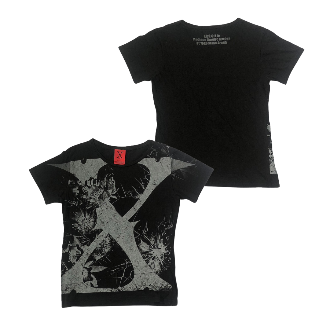 X JAPAN Short Sleeve T-Shirt: Kick Off To Madison Square Garden At Yokohama Arena
