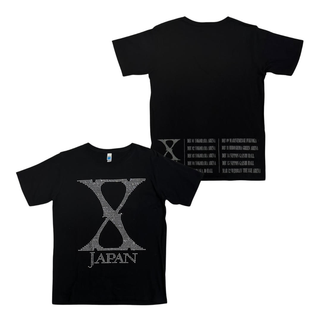 X JAPAN Short Sleeve T-Shirt: World Tour 2015-2016 In Japan