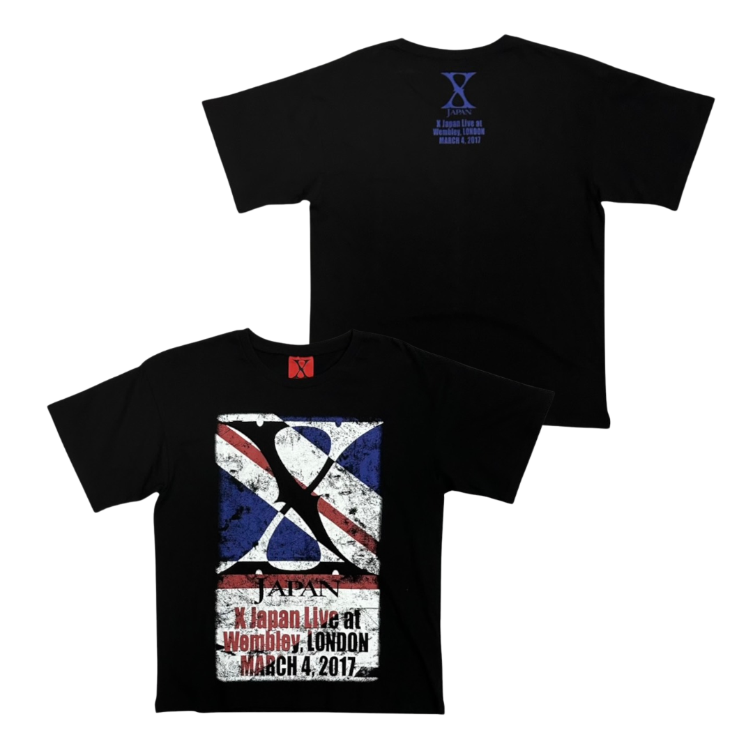 X JAPAN Short Sleeve T-Shirt: Live At Wembley London 2017