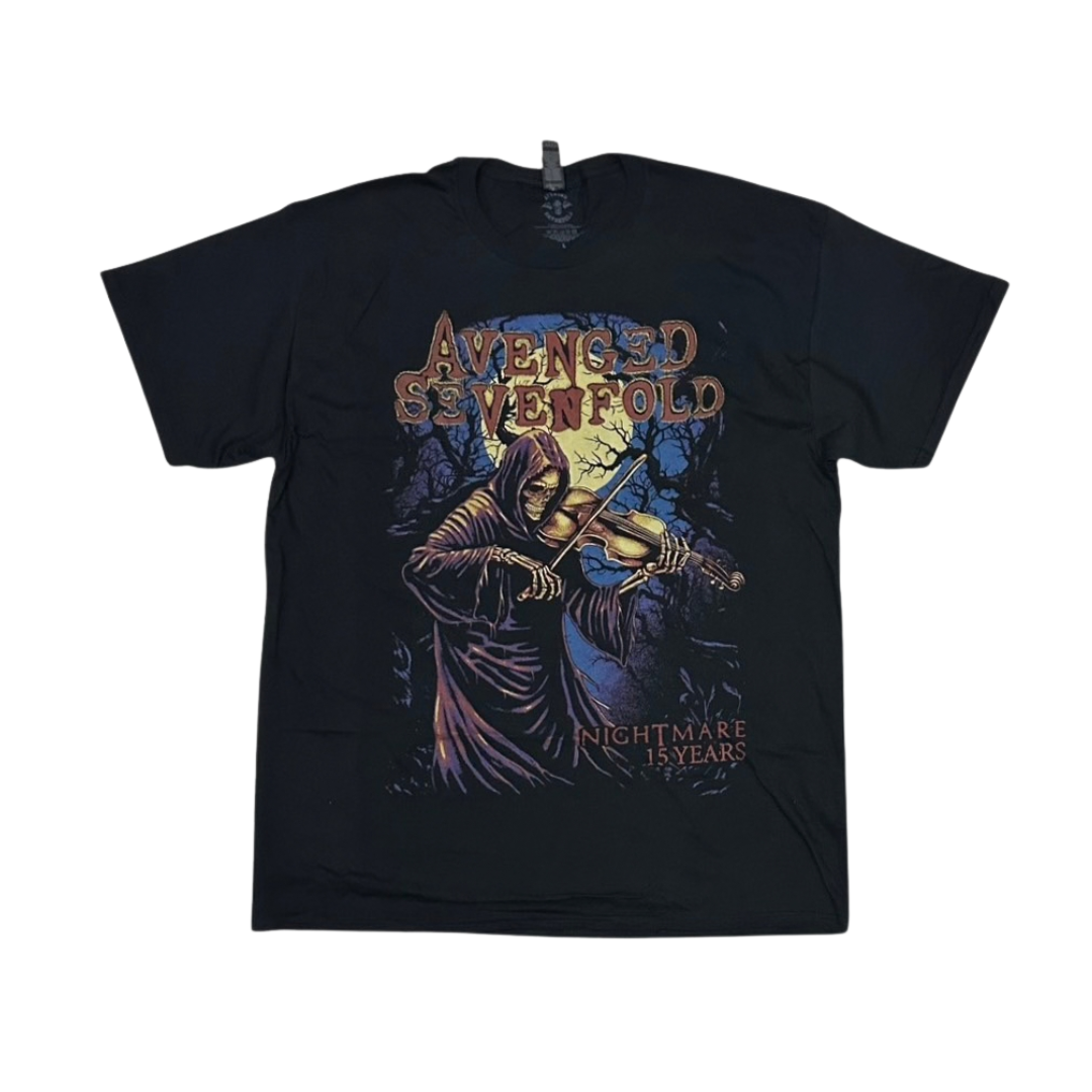 AVENGED SEVENFOLD Short Sleeve T-Shirt: Nightmare 15 Years