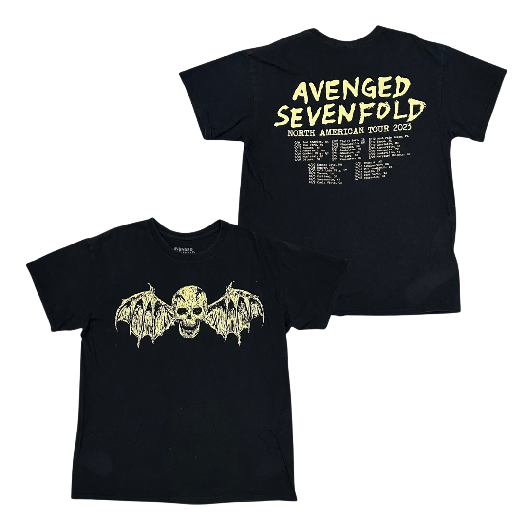 AVENGED SEVENFOLD Short Sleeve T-Shirt: North American Tour 2023