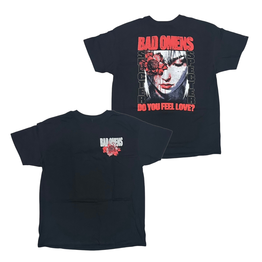 BAD OMENS Short Sleeve T-Shirt: Do You Feel Love