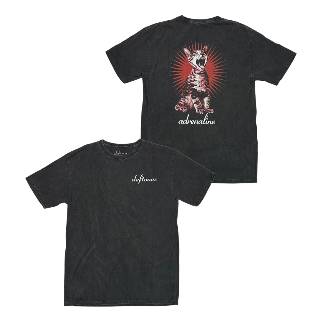 DEFTONES Short Sleeve T-Shirt: Adrenaline (Vintage Washed)