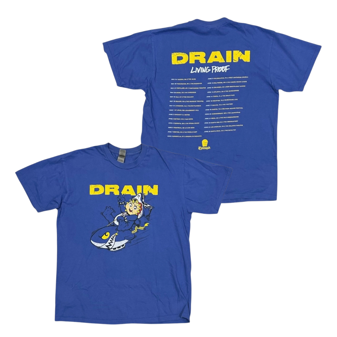DRAIN Short Sleeve T-Shirt: Living Proof Tour