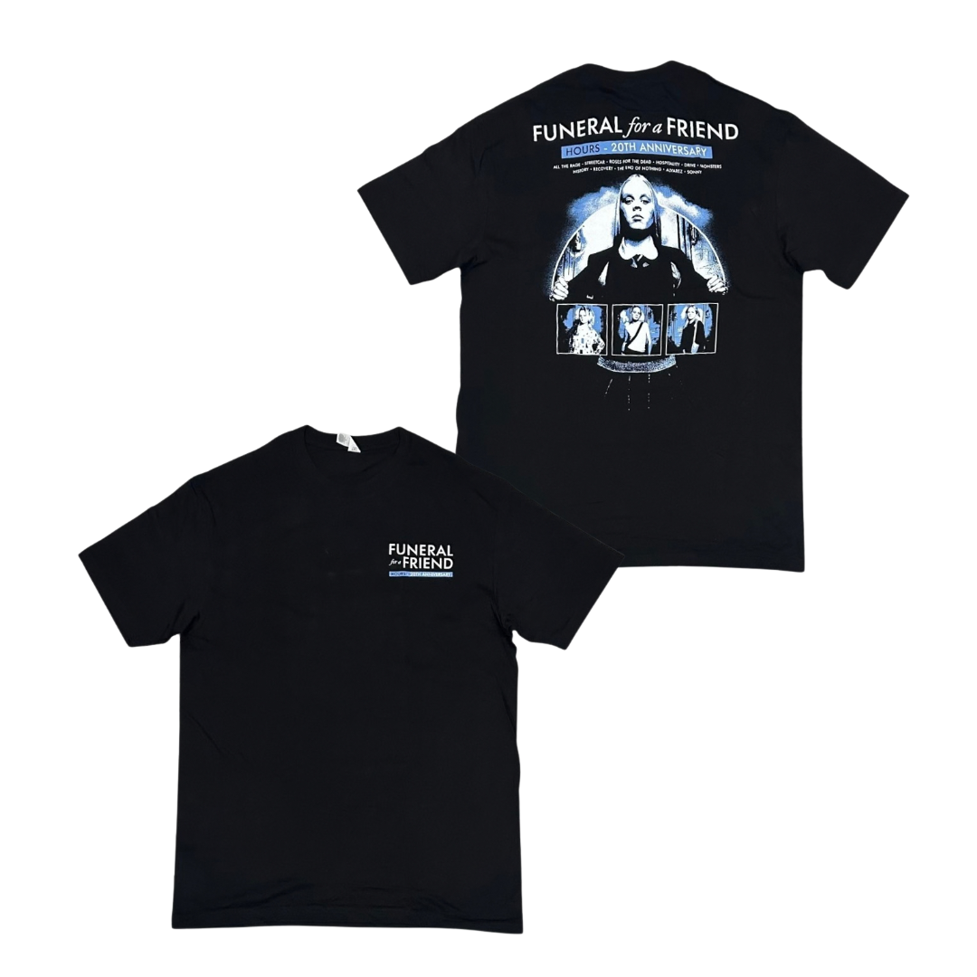 FUNERAL FOR A FRIEND Short Sleeve T-Shirt: Hours 20th Anniversary
