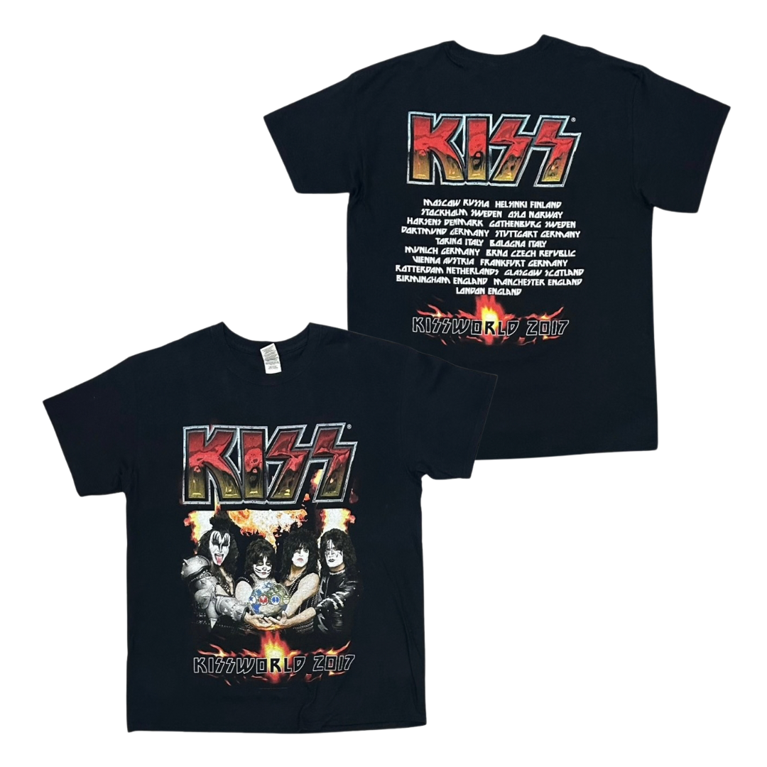 KISS Short Sleeve T-Shirt: Kissworld EU Tour 2017