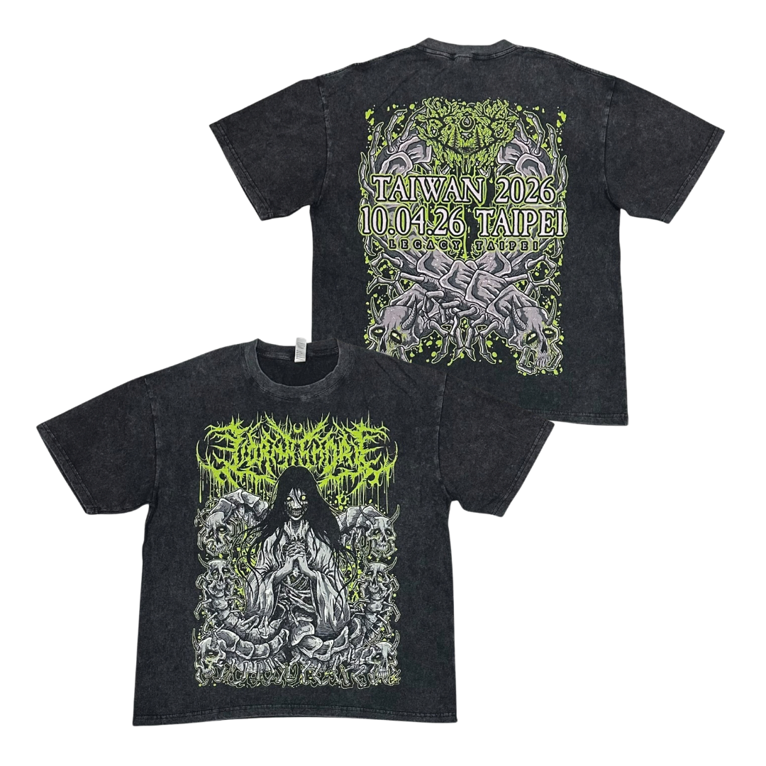 LORNA SHORE Short Sleeve T-Shirt: Taiwan Tour