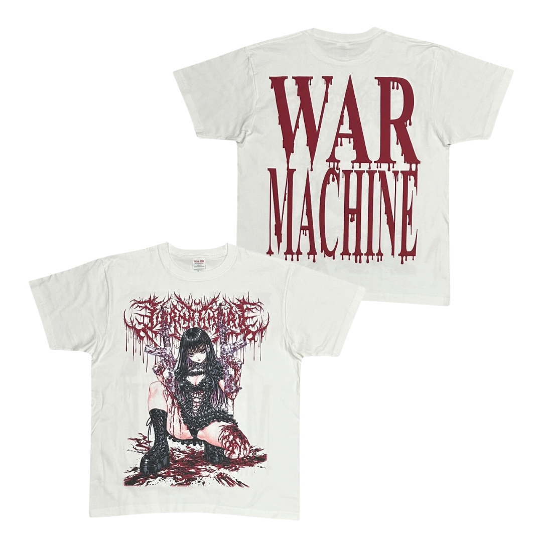 LORNA SHORE Short Sleeve T-Shirt: Anime Girl Gun