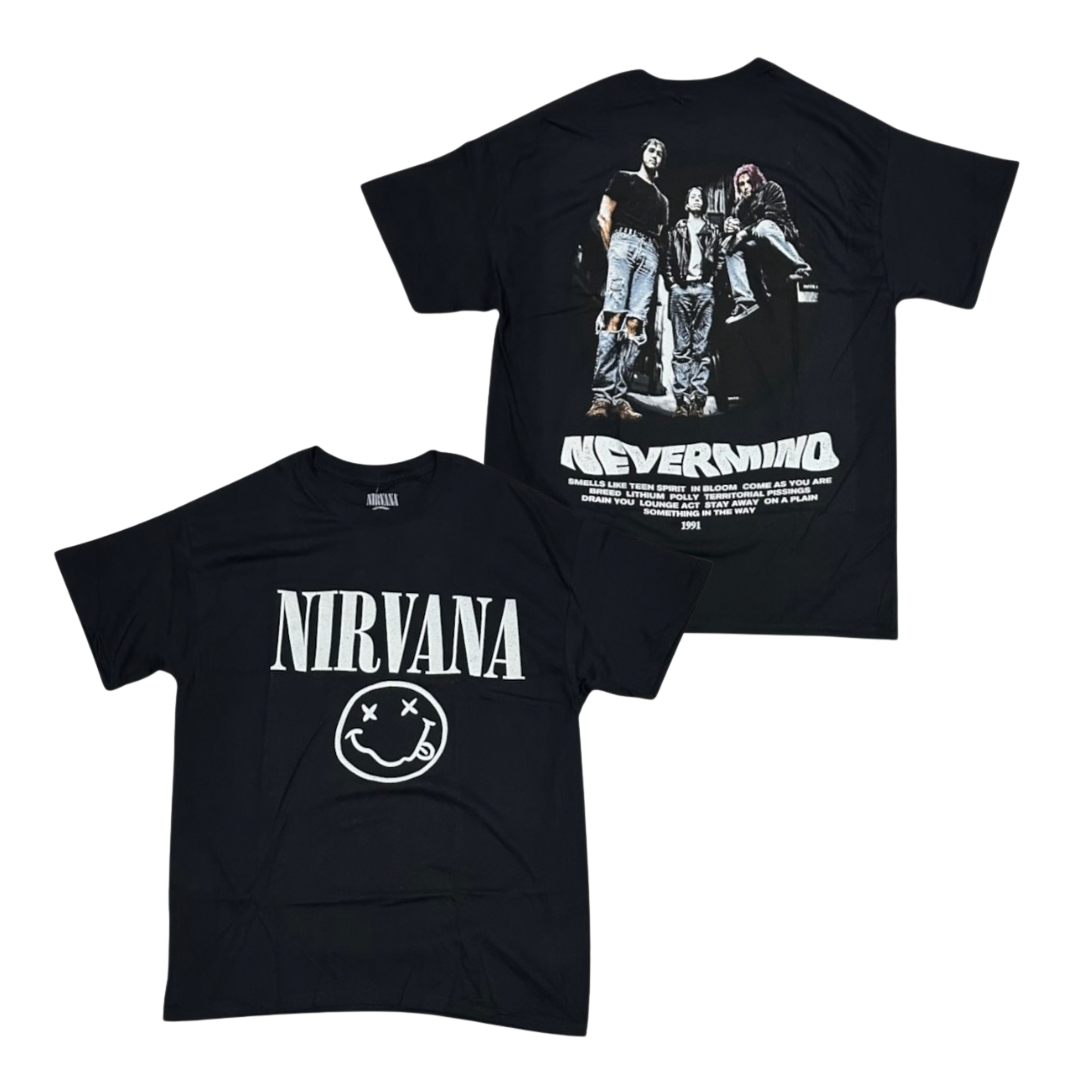 NIRVANA Short Sleeve T-Shirt: Nevermind Group