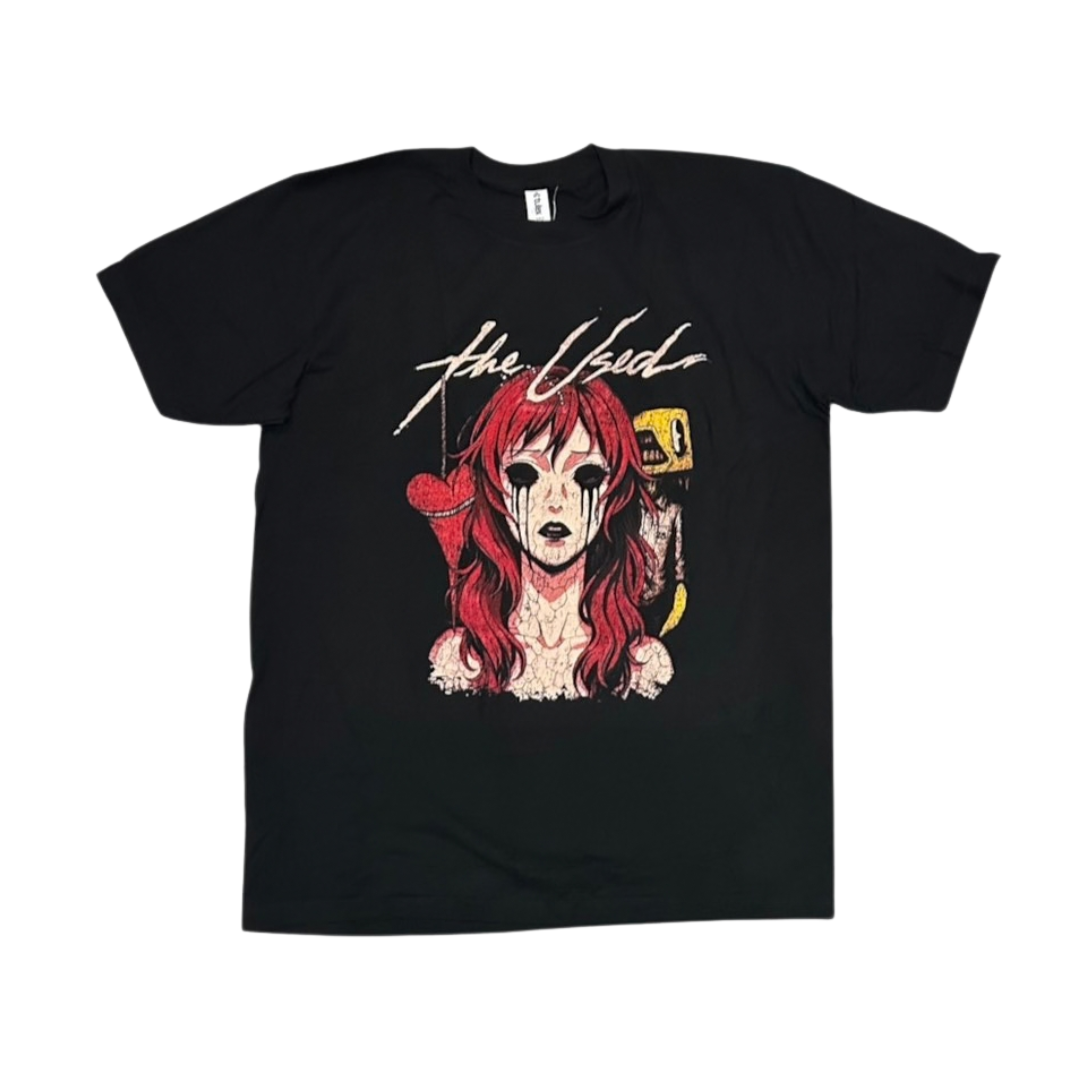 THE USED Short Sleeve T-Shirt: Woman Mascara